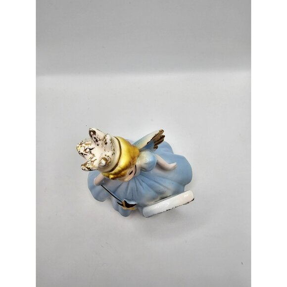 Josef Originals Birthday Girl Angel Figurine - 7th Year - Vintage Ceramic - Picture 2 of 7